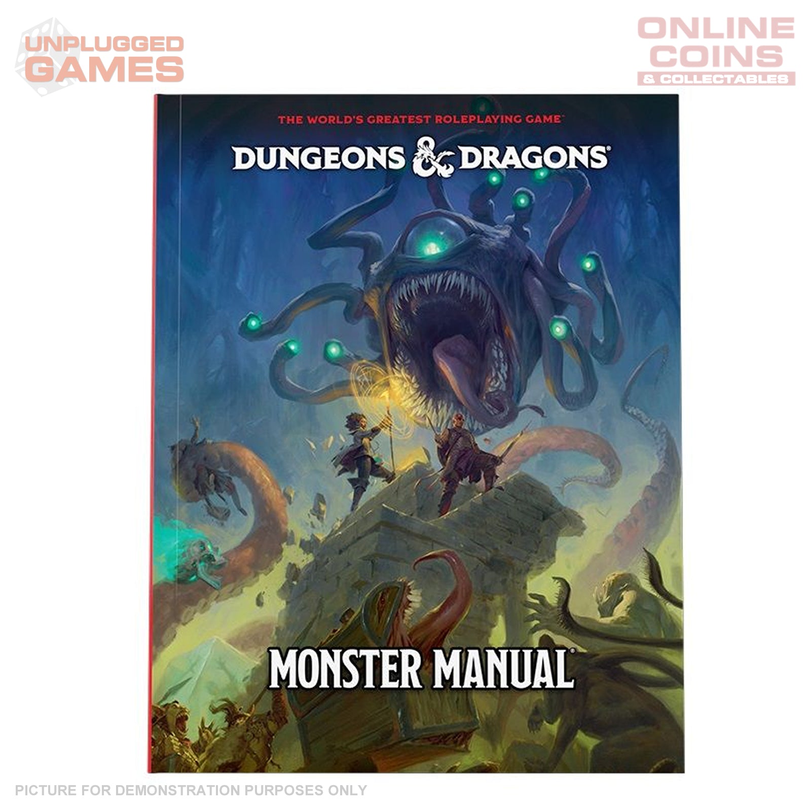 Dungeons & Dragons 2024 Monster Manual - Hardcover Book